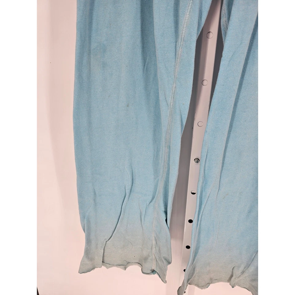 Vintage Y2K PINK by Victorias Secret Sz S Wide Leg Sweatpants Light Blue - Image 2 of 4