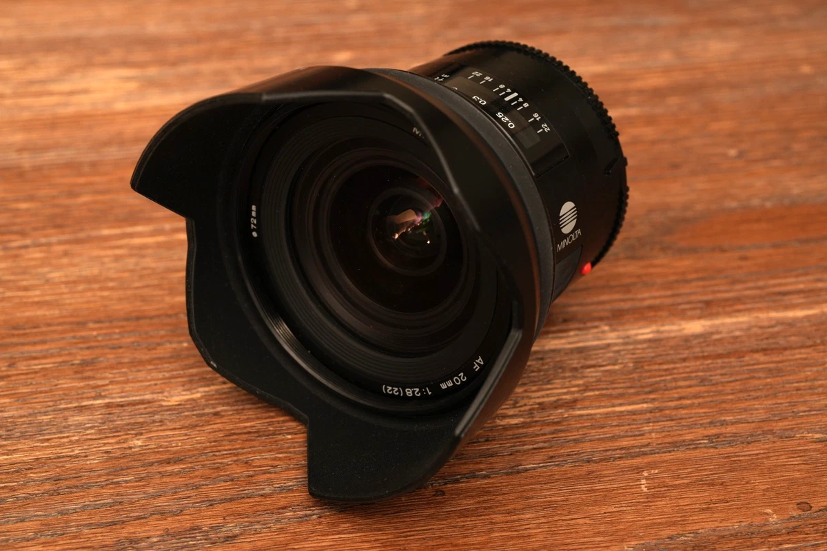 F/2.8 Camera Lenses for Minolta 20mm Focal for sale | eBay