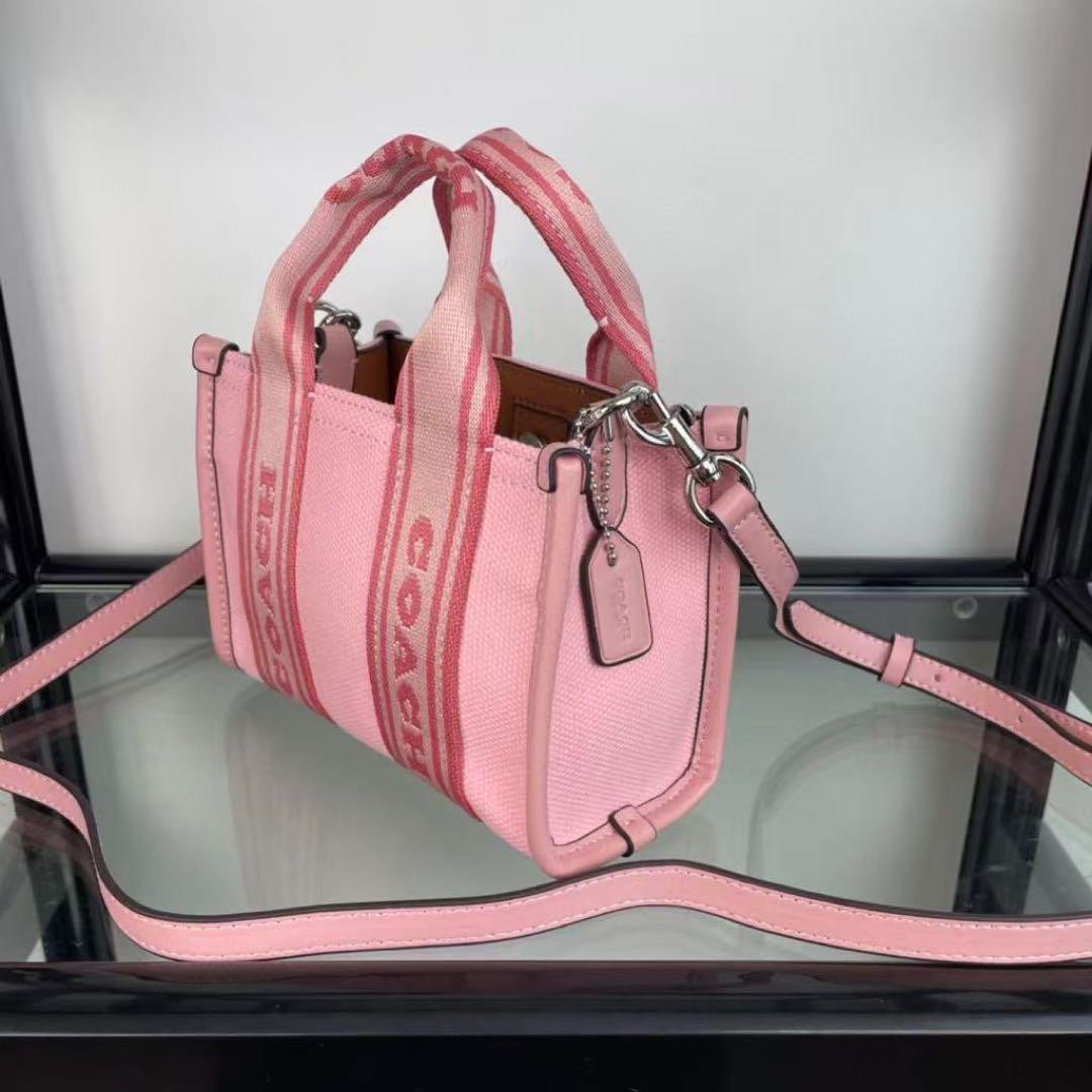 Coach Smith Mini Tote Bag 2Way Crossbody CS618 Natural for sale