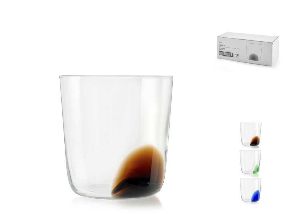 H&H 3 Glasses Poetry In Glass With Shades Cl.39