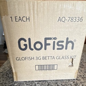 3 Réservoir de poisson en verre de Gallon - GLOFISH-BRAND NEW
