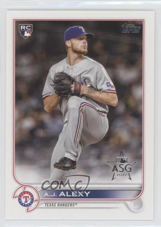 2022 Topps Series 2 All-Star Game Foil AJ Alexy Rookie RC #547