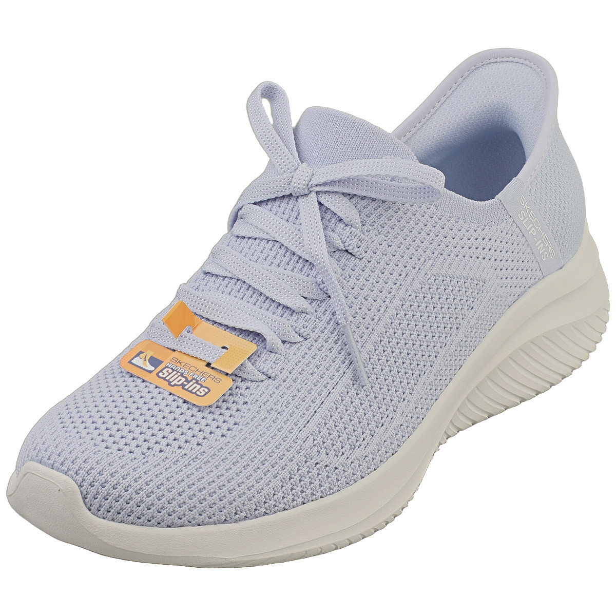 Skechers Slip-ins Ultra Flex Vegan Womens Sneakers in Light