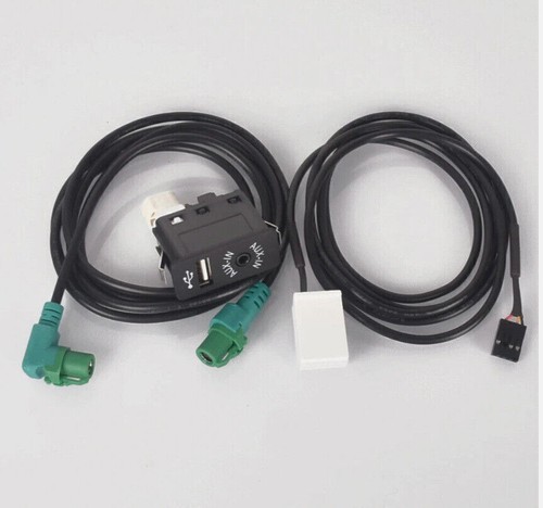 Auto AUX USB Buchse Anschluss Für BMW E60 E61 E63 E64 E87 E90 E70 F25 X3 X5 X6 S