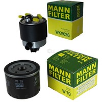 Mann Inspektionspaket FüR Nissan Qashqai +2 I 1.5 Dci NV200 Kasten/Kombi