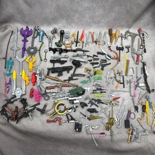 Action Figure Toy Weapons Mixed Accessories Multicolor Lot of 160