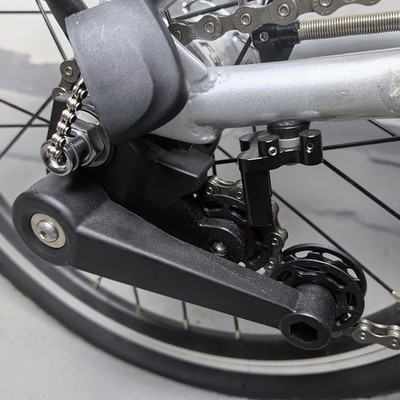 Klappfahrrad Kettenspanner für Brompton innen 3 Gang außen 1/2/3 Gang