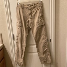 Old Navy Mens Cargo Pants Beige Size 30x32