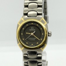 AUTHENTIC OMEGA SEAMASTER Seamaster Polaris Titanium grayDial QZ Women Watches