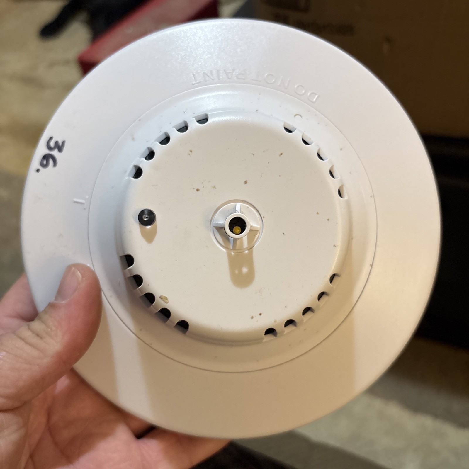 Used Bosch Smoke Detector F220-PTH With Base F220-B6