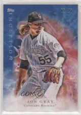 2017 Topps Inception Blue 5/25 Jon Gray #78 hv1