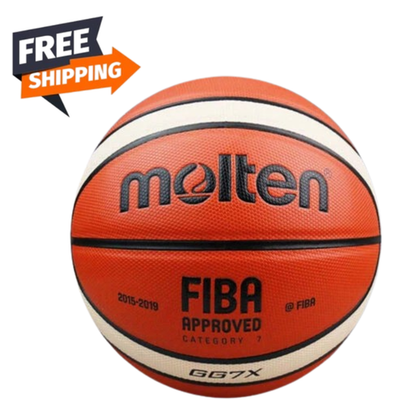 Molten BasketBall Size #7 GG7X Ball FIBA Game Official Soft Touch