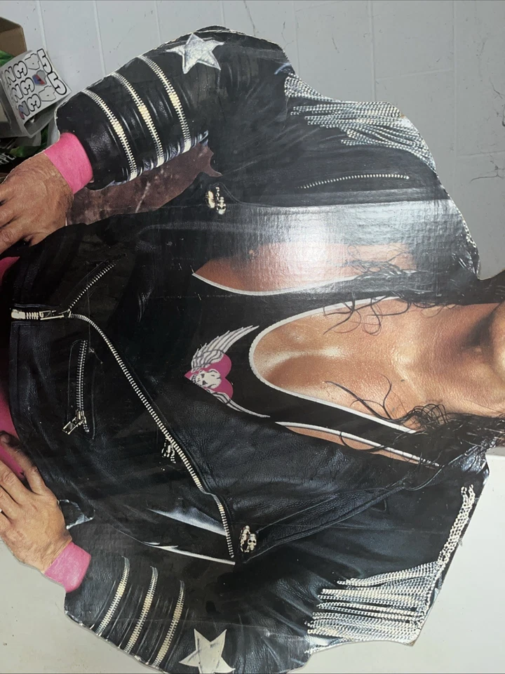 Bret Hart WWE WWF Hitman КАРТОННЫЙ ВЫРЕЗ Standup Standee Плакат Винтажный 1995 США - Изображение 3 из 4