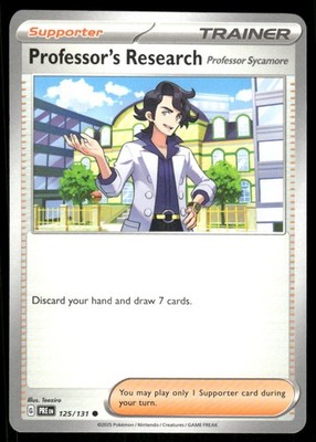 Professor's Research [Professor Sycamore] 125/131 - Prismatic Evolutions - NM