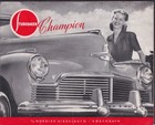 New Listing1946 Studebaker Skyway Champion sales folder in Danish