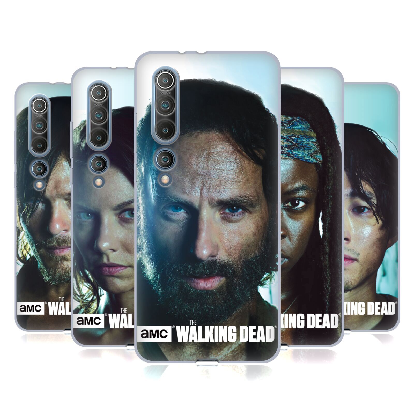 OFFICIAL AMC THE WALKING DEAD CHARACTERS SOFT GEL CASE FOR XIAOMI PHONES