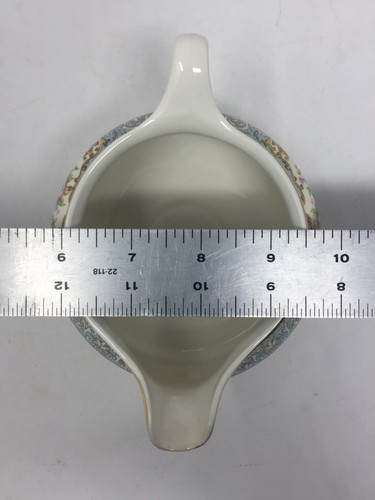 Homer Laughlin Eggshell Nautilus C49N5 Blue Dawn Creamer - Picture 12 of 12
