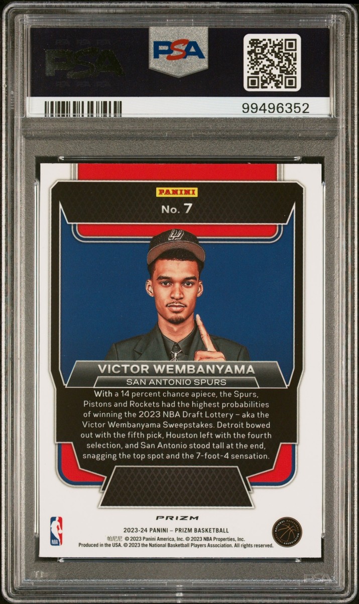 2023-24 Panini Prizm - Luck of the Lottery Victor Wembanyama