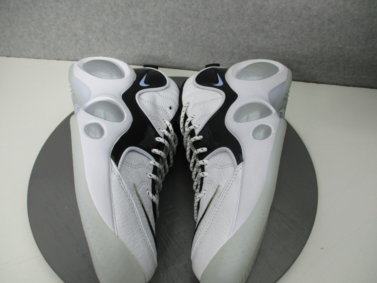 Nike Air Zoom Flight 95 Mens Size 9.5 Shoes White Black Patent 