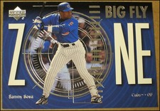 2002 Upper Deck Big Fly Zone Sammy Sosa Insert Card #Z4 Chicago Cubs NRMT / MINT