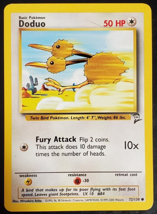 Pokemon - Doduo - Base Set 2 #72/130