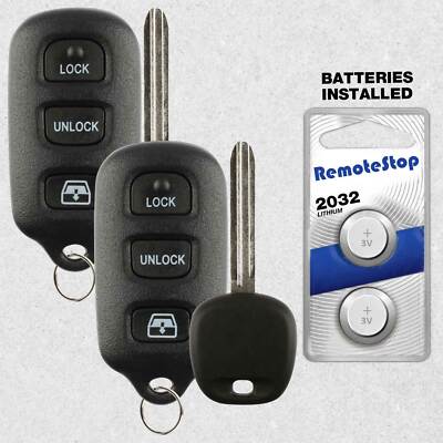 2 For 2003 2004 2005 2006 2007 2008 Toyota 4Runner Sequoia Remote Fob + 67 Key