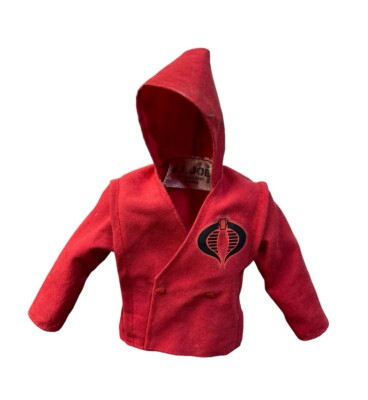 Vintage 2003 G.I. Joe Red Cobra Jacket for 12'' Figure Hasbro