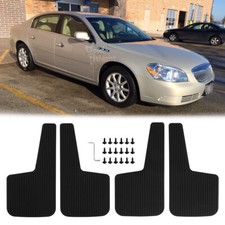 For Buick Lucerne Cxl Cx Rubber Mud Flaps Mudguards Fender Splash Guards Black