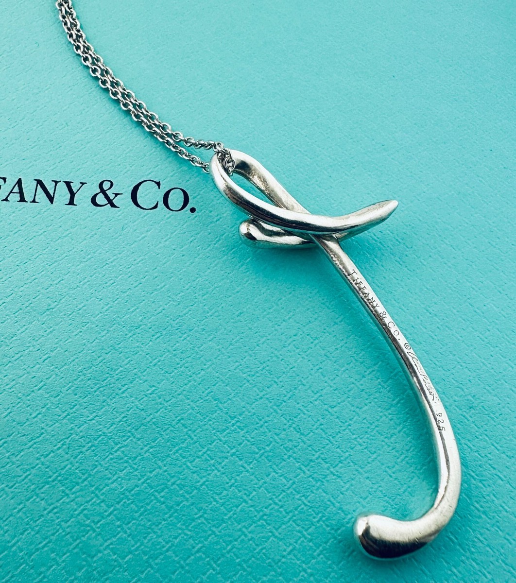 Tiffany Elsa Peretti Silver Alphabet Letter 