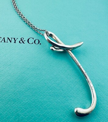 Tiffany Elsa Peretti Silver Alphabet Letter 