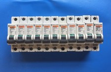 MERLIN GERIN  C60HC MCB 4 6 10 16 20 25 32 40 50 63 AMP TYPE C 3 DP  BREAKER