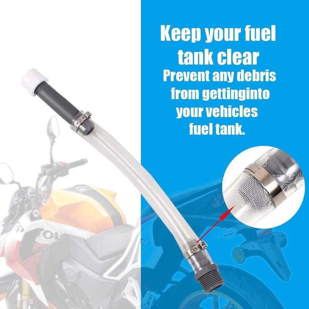 2PCS Deluxe Fuel Jug Hose Filler Racing Utility Gas Can Kit VP Spout