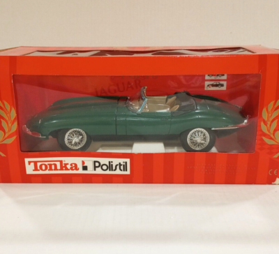 Tonka Polistil 1/16 Jaguar MK/2 Green Diecast Metal Model Car
