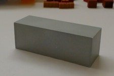 Lkw Koffer-Aufbau für Hängerzug Anhänger, silber lackiert, AMW HERPA, Beschreibu