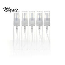 5 Empty Decant Perfume Bottles Spray Portable Refillable 2/3/5/10Ml