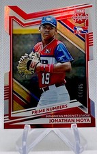2022 Elite Extra Edition Jonathan Moya DPL Prime Numbers A Die-Cut 44/85 #186