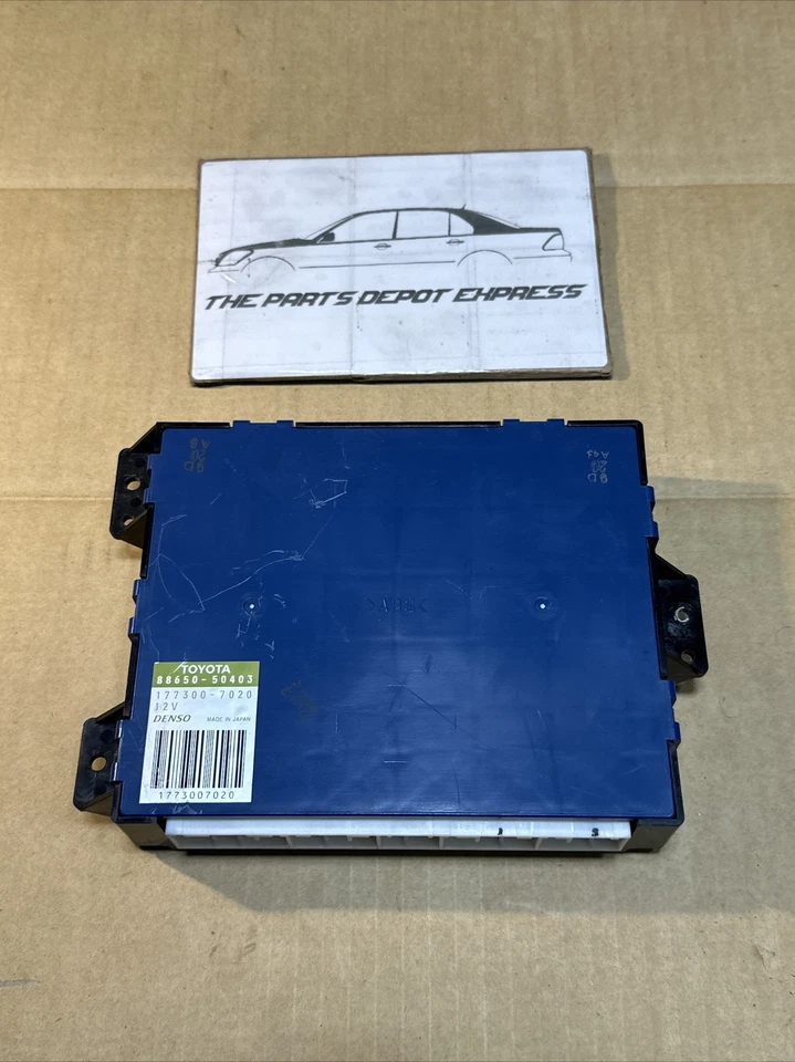 Amplifier Assembly Air Conditioner 2002-2004 Lexus LS430 OEM 88650-50403 - Image 3 of 4