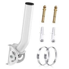 Universal Antenna Mount, 12" Adjustable J Pole Mounting with Weather Proof