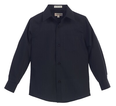 childrens black dress shirt Boys Black Suit 5-Piece Set High Quality - Kids - Toddler - Children - Wedding main image 1
