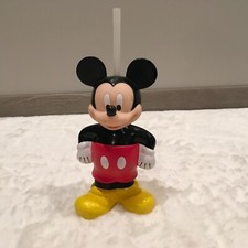 Vintage Disney The Big Mickey Mouse Sipper Cup Classic Mickey Style Travel Cup