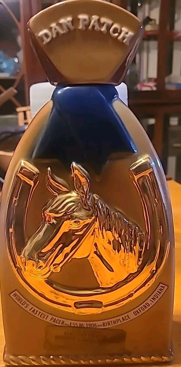 Dan Patch Worlds Fastest Pacer Decanter 