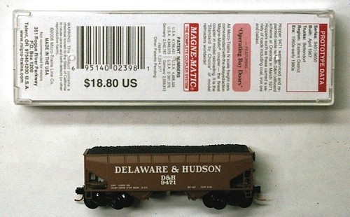 MTL Micro-Trains 05500340 Delaware and Hudson D&H 9471 2 bahías tolva | Zustand: New