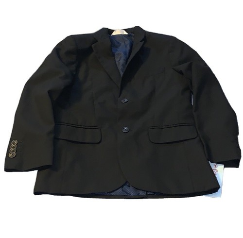 Chicos tamaño 8 Gato \u0026 Jack de abrigo Chaqueta Blazer de Vestido Negro Azul  Marino Lunares Forro Nuevo | eBay
