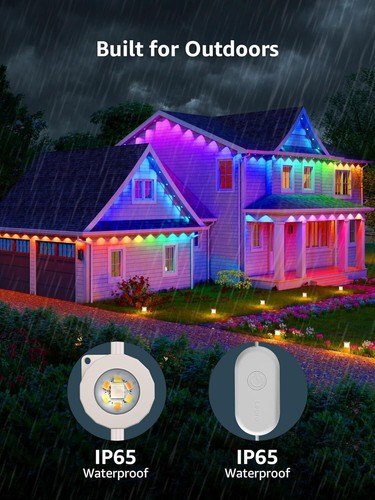 Lepro E1 AI Permanent Outdoor Lights 15m, Smart Outdoor Lights Waterproof, AI & - Afbeelding 7 van 9