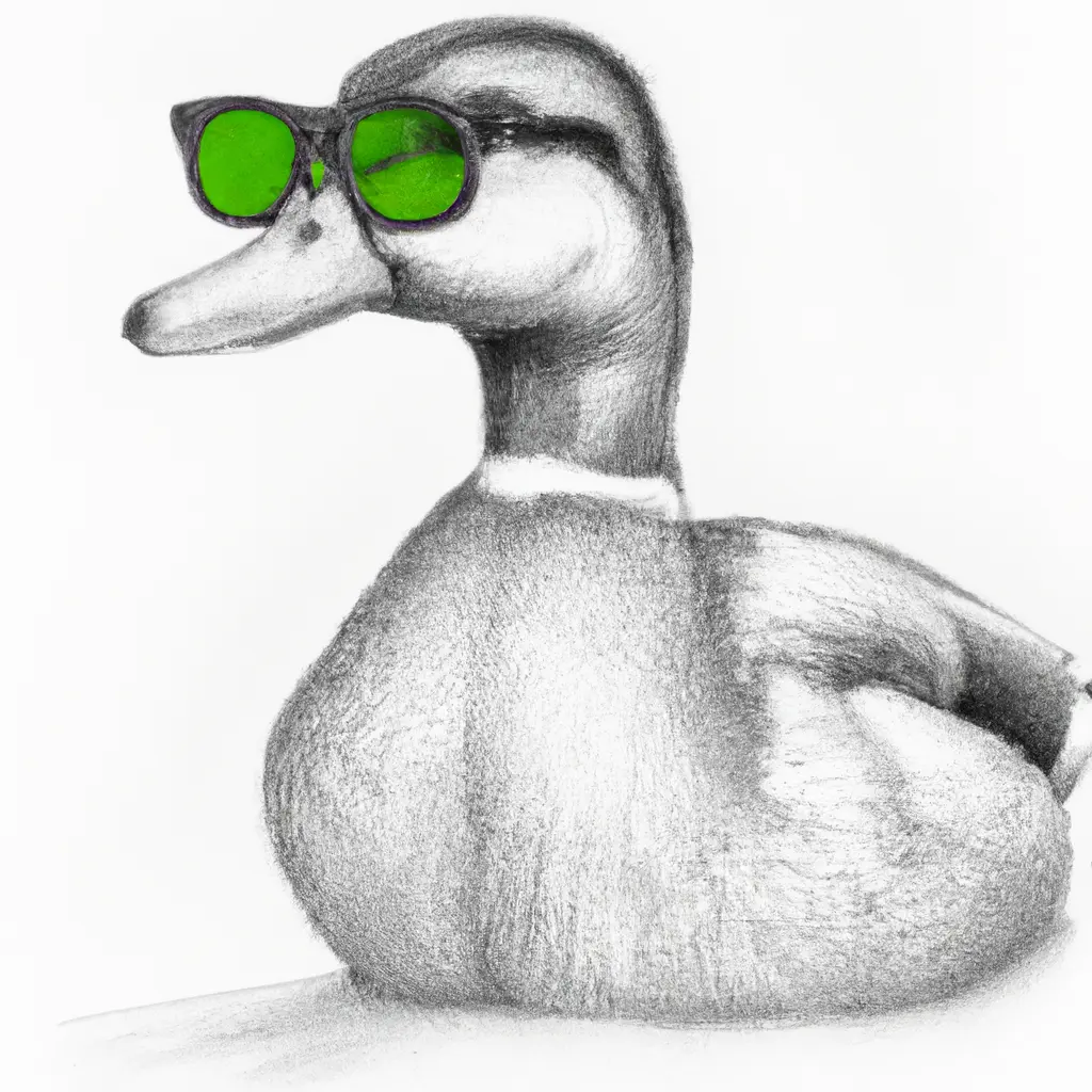 Duck Drawing for Kids - HelloArtsy