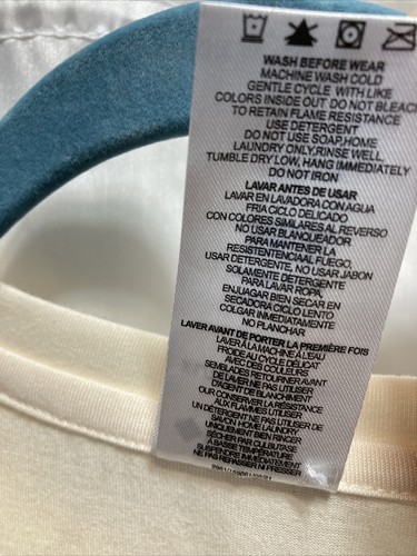COLUMBIA Sportswear LS Beige Graphic Tee Winter Hat Dog Youth XL 14/16 (18w22l) - Picture 4 of 6