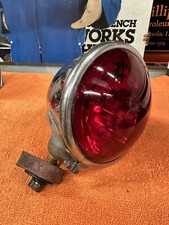 Early Vintage Teleoptic Fog King 12v Light Lamp Red Glass Truck Hot Rod Old 5 Early Vintage Teleoptic Fog King 12v Light Lamp Red Glass Truck Hot Rod Old 5