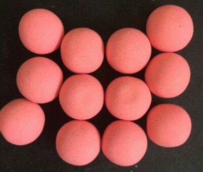 STICKY BAITS THE KRILL PINK ONES WAFTERS - QTY12 - 16mm BOILIES 