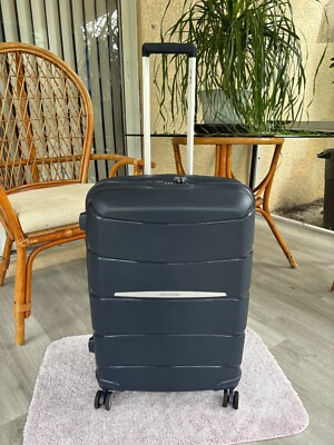 SAMSONITE Outline Pro 24'' Hardside Expandable Spinner Color: NAVY