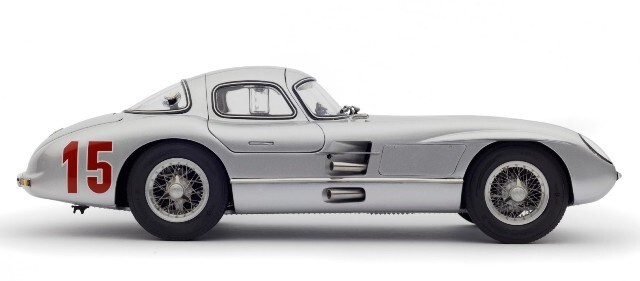 M-244 CMC 1:18 Mercedes-Benz 300 SLR Kope, GP Sweden 1955, Rudolf